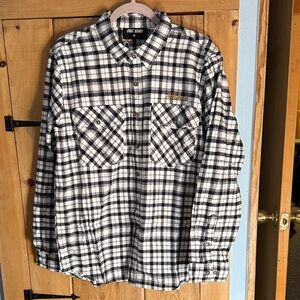Men’s Full Send Plaid Button-Up Shirt